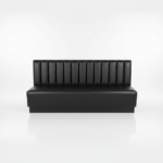 Soho Noir Fluted Booth Seating