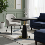 Zenith Geometric Pedestal Table - Image 3