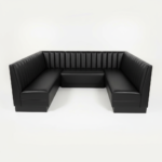 Soho Noir Fluted Booth Seating - Image 3